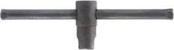 Nipple Wrench for Rifles & Pistols, 
small slotted socket end, for small nipples